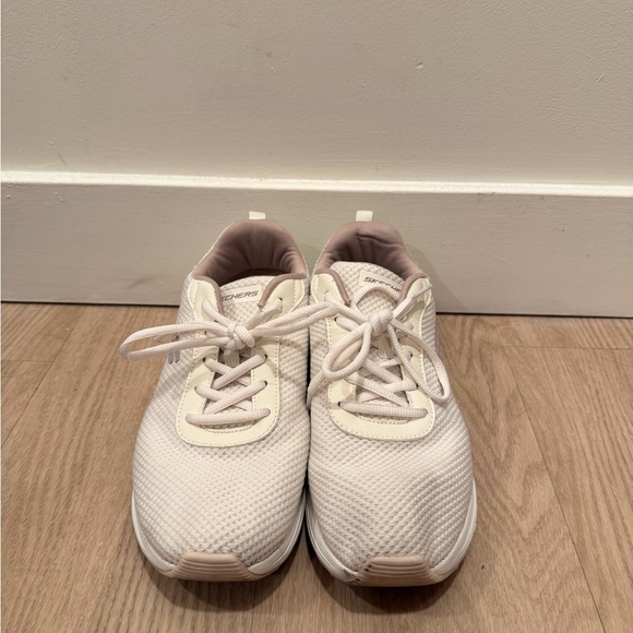 Skechers Women's Cream Sneakers - Picture 10 of 11